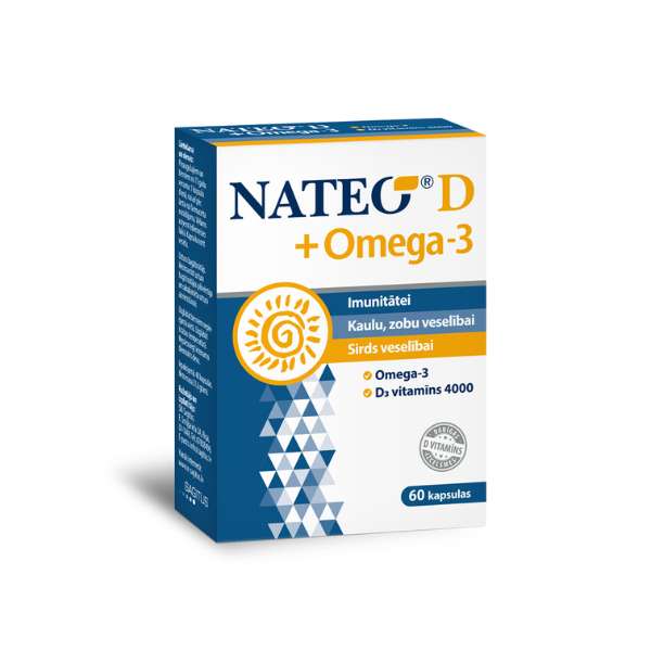 Nateo D + omega-3